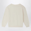 Bonpoint Écru Elvir sweater in cotton and cashmere