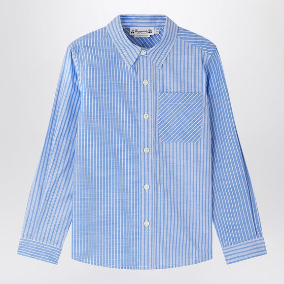 Bonpoint Light blue Tango striped shirt