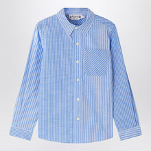  Bonpoint Light blue Tango striped shirt