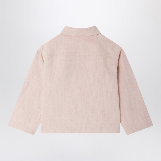 Bonpoint Edith jacket pink in linen blend
