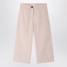  Bonpoint Gersande trousers in pink linen blend