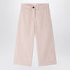 Bonpoint Gersande trousers in pink linen blend