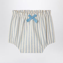  Bonpoint Ena shorts white/blue striped