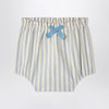 Bonpoint Ena shorts white/blue striped
