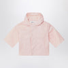 Bonpoint Pink hooded jacket in nylon