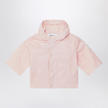  Bonpoint Pink hooded jacket in nylon