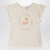 Bonpoint Elma blush pink T-shirt with print