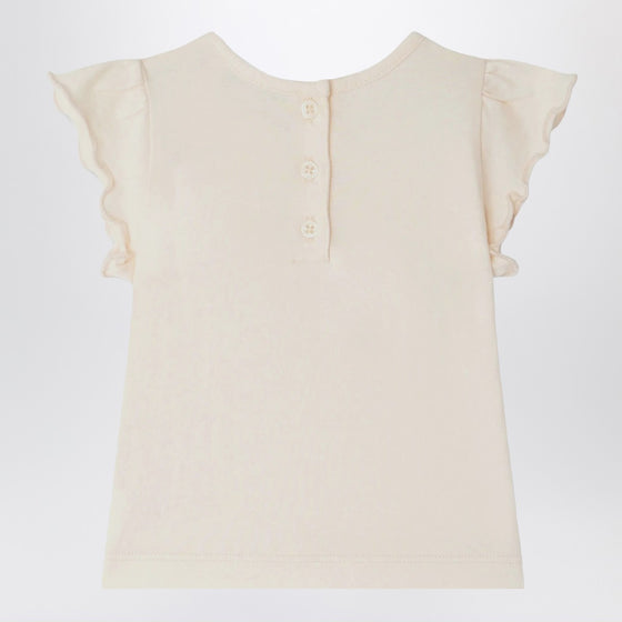 Bonpoint Elma blush pink T-shirt with print