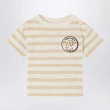  Bonpoint Gaye beige striped T-shirt