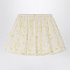 Bonpoint Suzon cotton skirt with pink print
