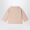 Bonpoint Luno light pink quilted jacket