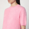 Soft Goat Pink brushed cashmere sweater