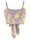 Catalina Floral Crop Top