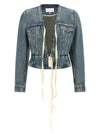 Maison Margiela Raw Cut Hem Denim Jacket