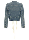 Maison Margiela Raw Cut Hem Denim Jacket