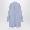 Maison Margiela Light blue striped shirtdress