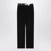 Maison Margiela Black pants with tape-detail waistband