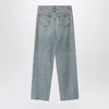 Maison Margiela Wide-leg jeans in cotton in ice blue