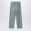 Maison Margiela Wide-leg jeans in cotton in ice blue