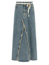 Maison Margiela Raw Hem Denim Skirt