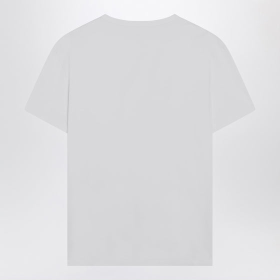 Maison Margiela White T-shirt with distorted logo