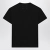 Maison Margiela Black T-shirt with distorted logo