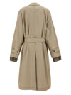 Maison Margiela Long Single-breasted Trench Coat
