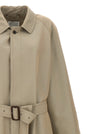 Maison Margiela Long Single-breasted Trench Coat