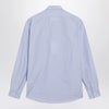 Maison Margiela Striped shirt in light blue cotton