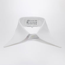  Maison Margiela White cotton pointed collar