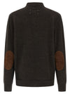 Maison Margiela Suede Patch Polo Shirt