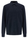 Maison Margiela Suede Patch Polo Shirt