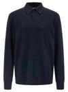 Maison Margiela Suede Patch Polo Shirt