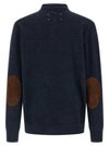 Maison Margiela Suede Patch Polo Shirt
