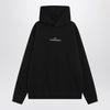 Maison Margiela Black hoodie with reversed logo