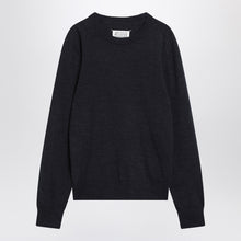  Maison Margiela Navy blue wool sweater