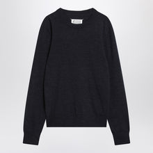 Maison Margiela Navy blue wool sweater
