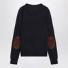 Maison Margiela Navy blue wool sweater