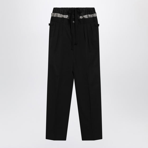 Maison Margiela Black trousers “Anonymity of the Lining”