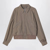 Maison Margiela Beige virgin wool zip-up jacket