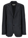 Maison Margiela Single-breasted Mohair Blazer