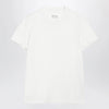 Maison Margiela Double-layer cotton T-shirt in white