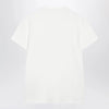 Maison Margiela Double-layer cotton T-shirt in white