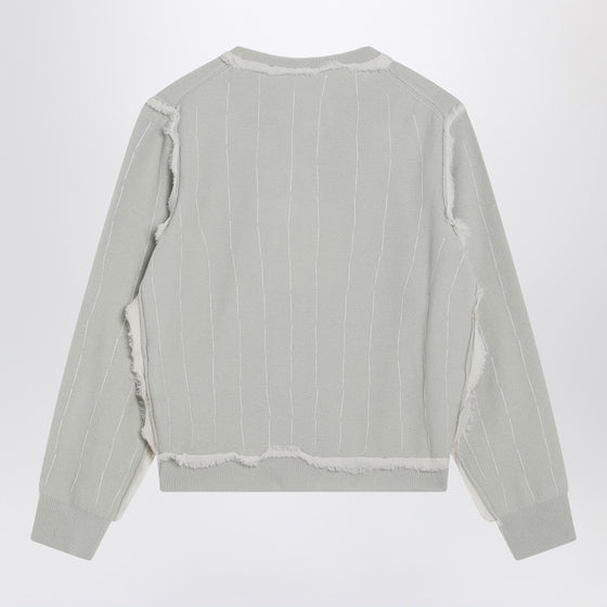 Maison Margiela Light green wool cardigan