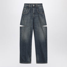  Maison Margiela Blue ripped washed jeans