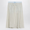 Maison Margiela Beige aloe Anonymity of the lining skirt
