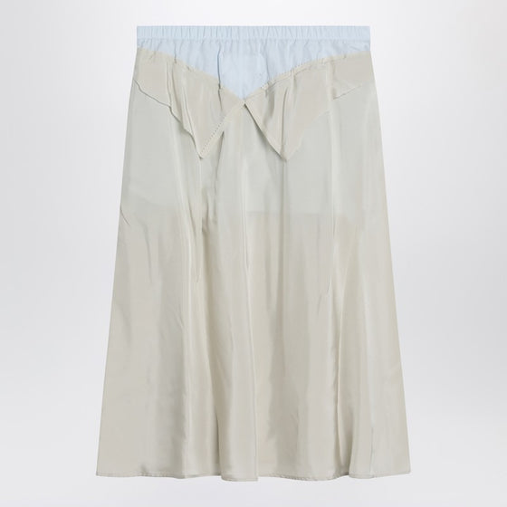 Maison Margiela Beige aloe Anonymity of the lining skirt
