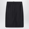 Maison Margiela Blue skirt with satin side panels