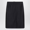 Maison Margiela Blue skirt with satin side panels
