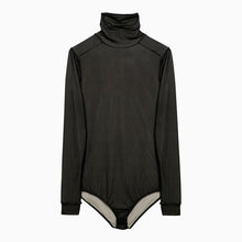  Maison Margiela Black viscose jersey bodysuit